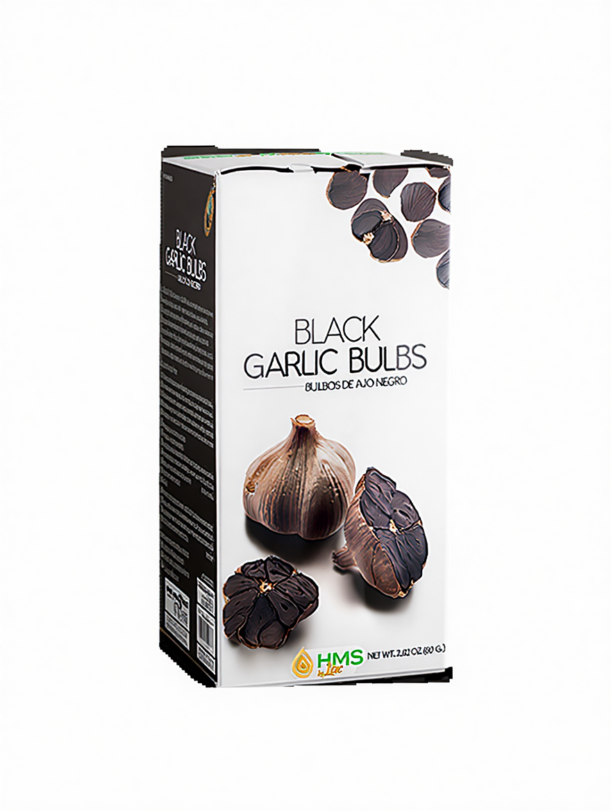 BLACK GARLIC BULBS 2.82 oz (80 grms) – 2 bulbs/2 bulbos